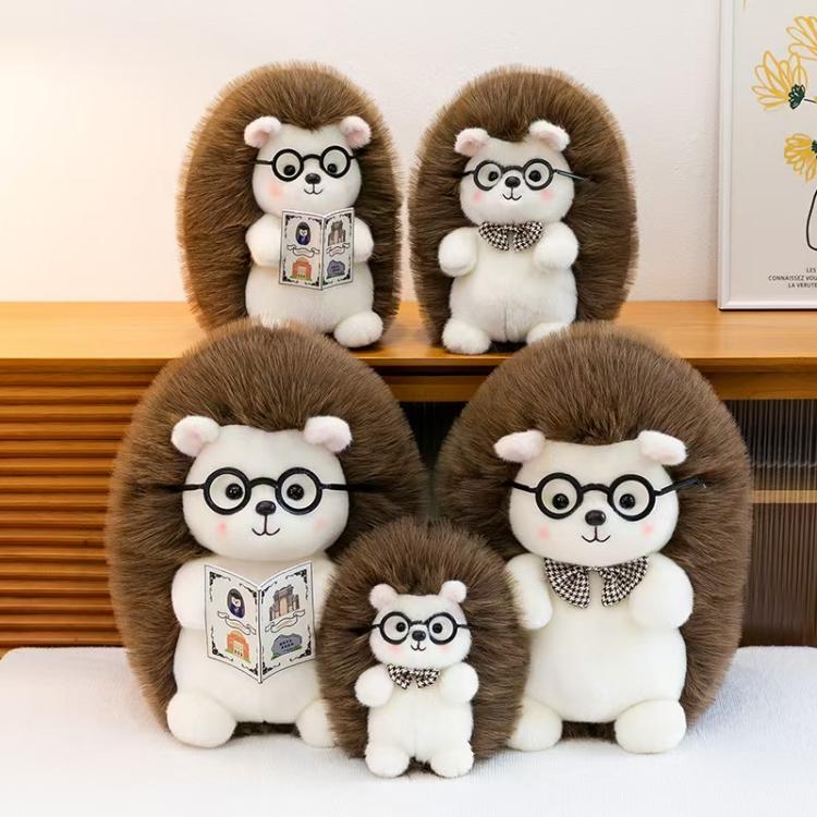 ของเล่นตุ๊กตาเม่นพร้อมแว่นตา