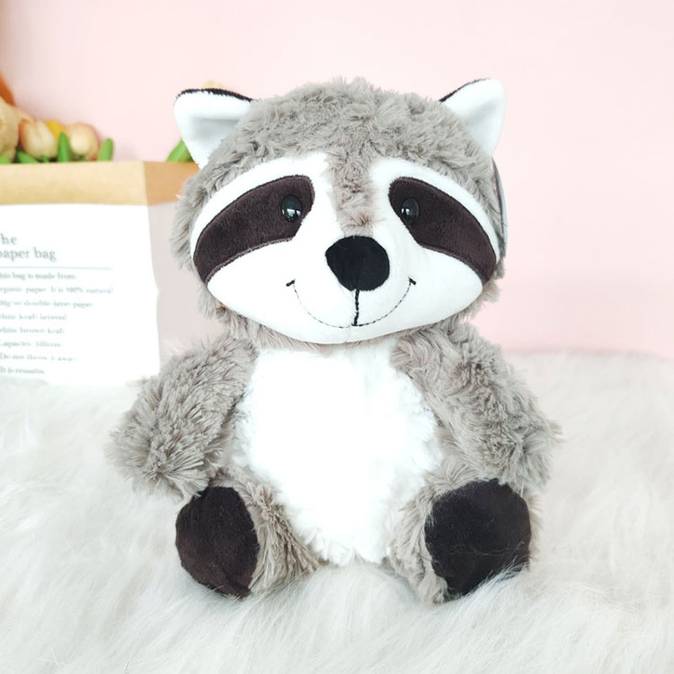 ตุ๊กตาแรคคูนมีหางขนปุยขนาดใหญ่