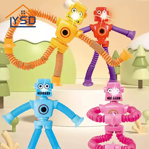 ของเล่นท่อยืดไสลด์แบบบีบอัดอเนกประสงค์