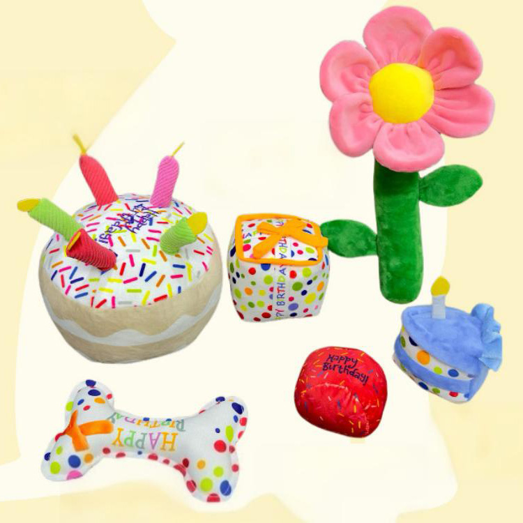 ของเล่นตุ๊กตาวันเกิดสัตว์เลี้ยง